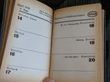 1935 ADCA Pocket Calendar Book