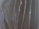 German Black Velvet Dress with Apron <br> (B-34" W-27" H-35")