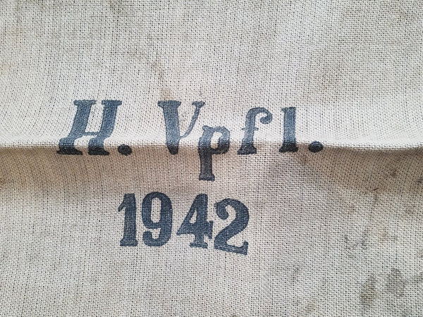 Paper Twine H. Vpfl 1942 Ration Sack Some Staining