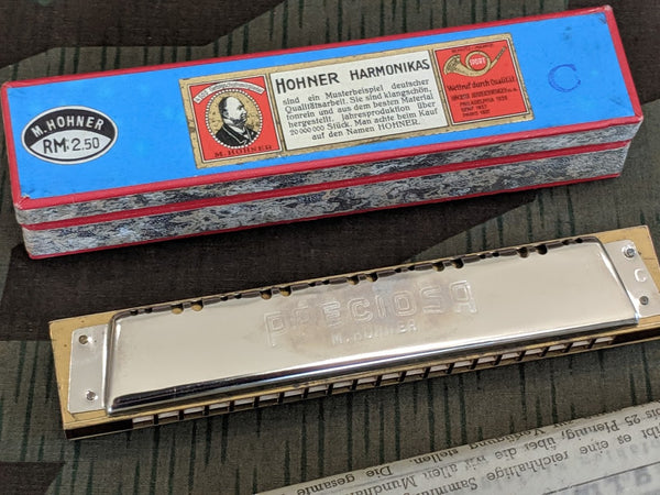 Preciosa Hohner C Harmonica in Box