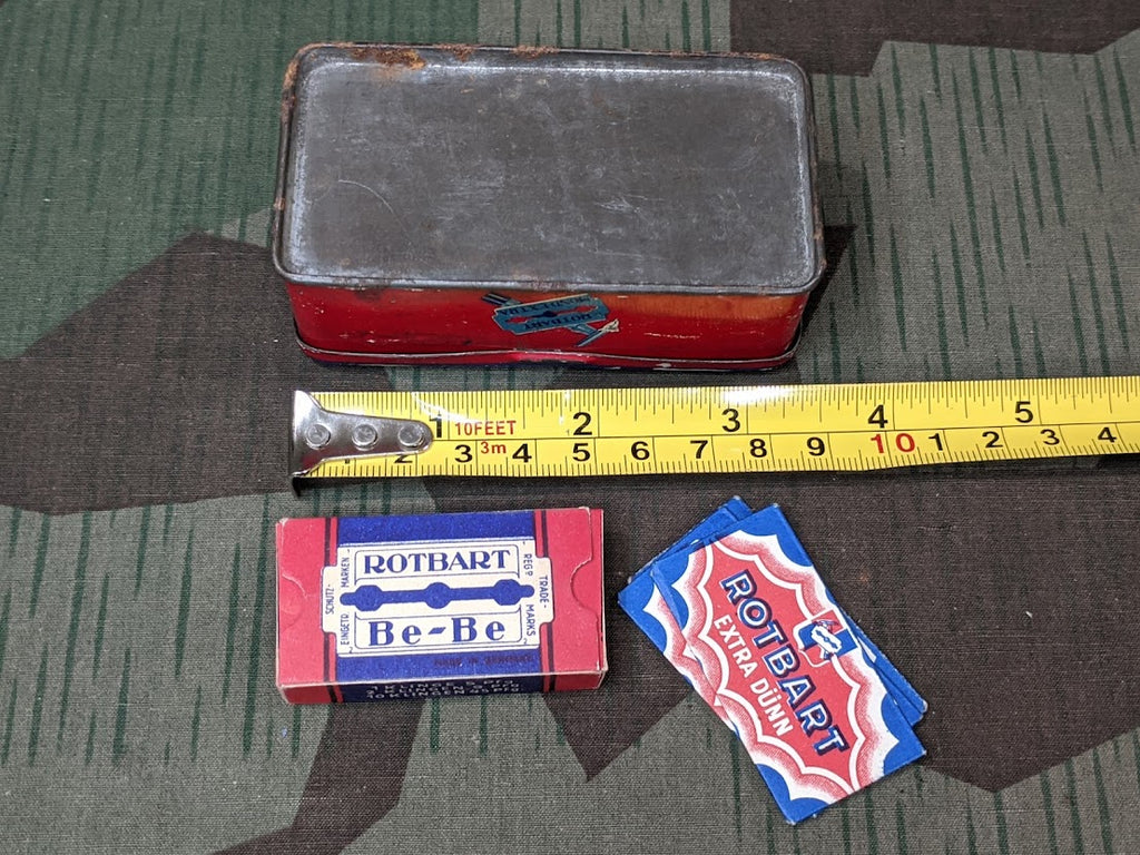 Rotbart Mond-Extra Razor Tin and Blades
