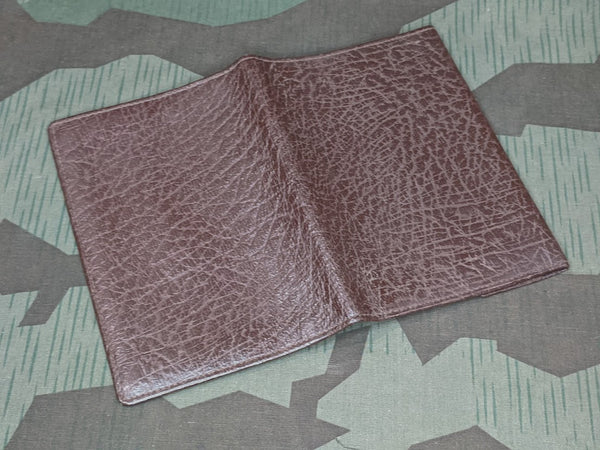 German Dark Brown Leather Wallet