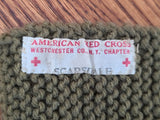 American Red Cross Knit Scarf