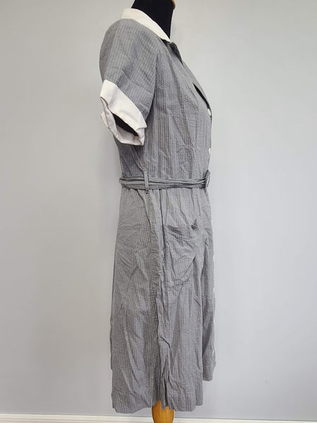 American Red Cross Gray Lady Short Sleeve Uniform Dress & Hat <br>(B-37" W-30.5" H-36")
