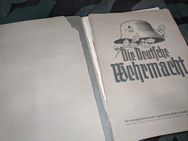 Die Deutsche Wehrmacht Cigarette Card Album (AS-IS)