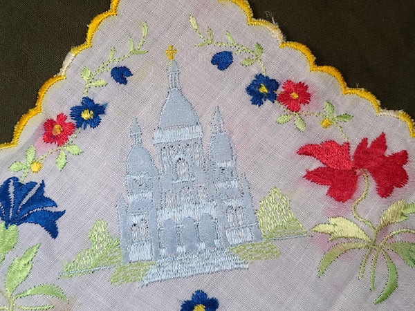 Souvenir de Paris Hankie