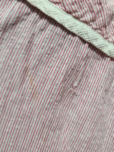 Pink and White Striped Dress (as-is) <br> (B-37" W-27.5" H-37")