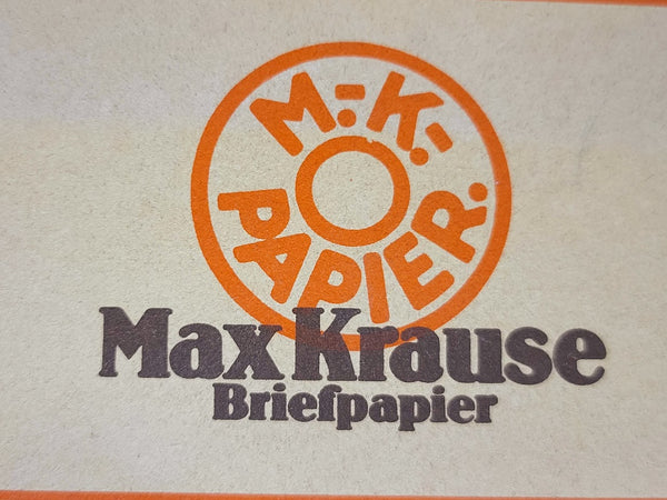 Original Max Krause Letter Paper Set