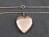 US Navy Heart Locket Necklace USN (with photo)