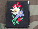 Edelweiss and Enzian Flower Small Notebook