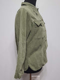 WWII Women's HBT Shirt (as-is) <br> (B-39" W-35 1/2")