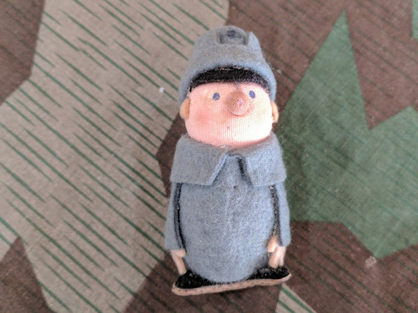Vintage Souvenir of Prague - Soldier Doll with Photos