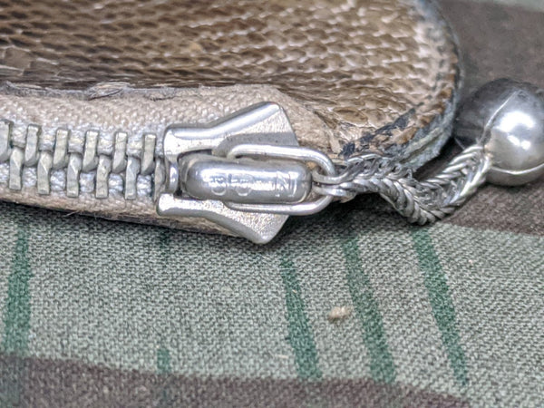 Faux Snakeskin Coin Purse