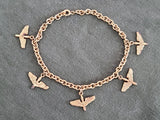 Army Air Corps Wings Charm Bracelet