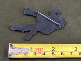 Celluloid Soldier Pin