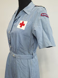 Red Cross Uniform: Dress, Jacket and Garrison Cap <br> (B-38" W-30.5" H-40")