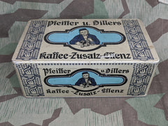Pfeiffer u. Dillers Kaffee-Zusatz-Essenz Large Tin